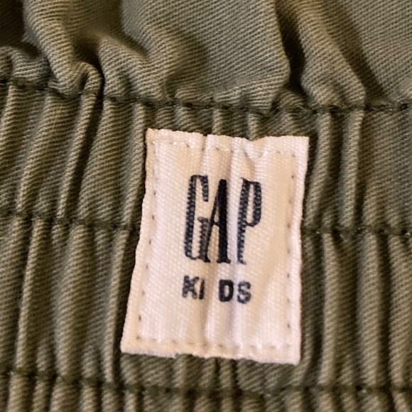 Green GapKids Pull-On Utility Joggers Size 12 - Picture 8 of 8